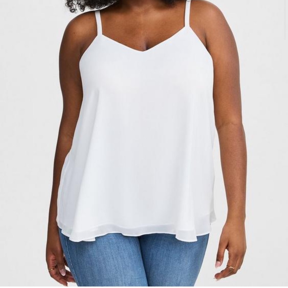 Torrid White Tank Top